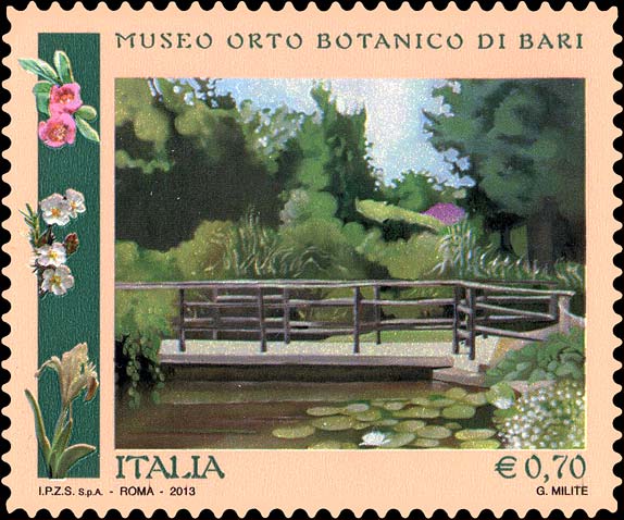 Parchi Giardini E Orti Botanici D Italia A Emissione Orto Botanico