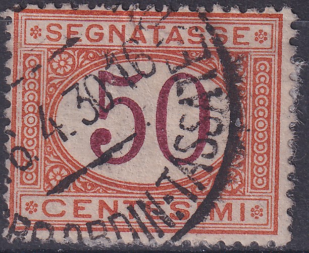 Francobolli Regno Italia Segnatasse 1890 94 Cifra In Ovale C 50