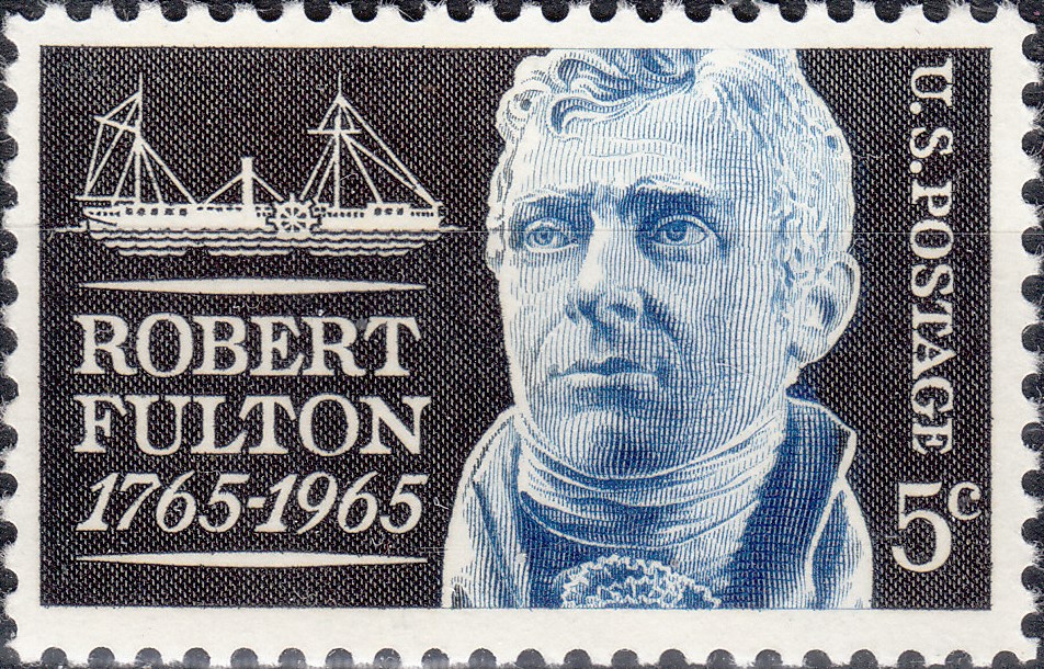 Stamps USA 1965 200th Anniversary of the Birth of Robert Fulton